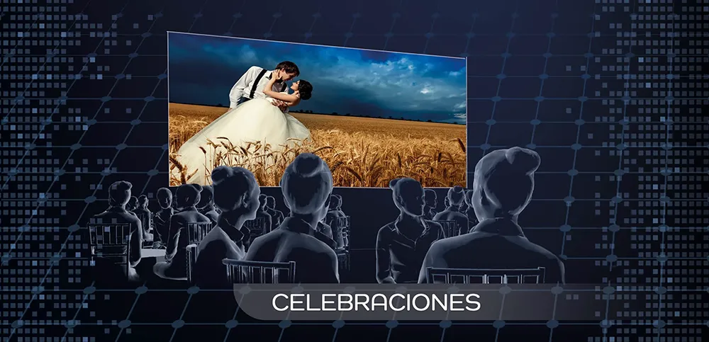 pantallas led para celebraciones